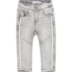 Dirkje baby meisjes jeans met bies Grey