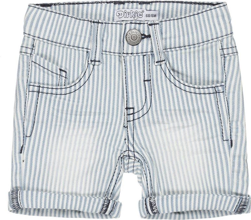 Dirkje Kinderkleding Jongens Gestreepte Jeans Short