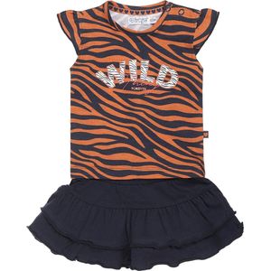 DIRKJE - 2-delige Babysuit - Marineblauw - Meisjes - 3 Maanden