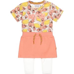 Dirkje - V-SUNNY - Kledingset - Zalm - Jurk en Legging