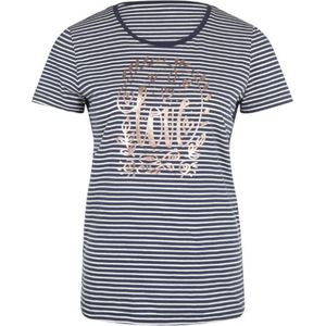 Charlie Choe Dames Dames T-shirt Indigo, M