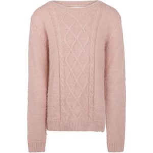 No Way Monday - Meisjes trui - Light mauve - Maat 122