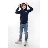 No Way Monday - U-BOYS - Jongens Trui - Donkerblauw - Met Capuchon