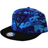 Capiche - Snapback Cap / Baseball Cap - [CAMO] Blue Camo - One Size