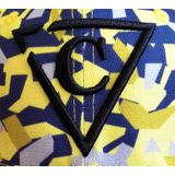 Capiche - Snapback Cap / Baseball Cap - [CAMO] Yellow Polygon - One Size