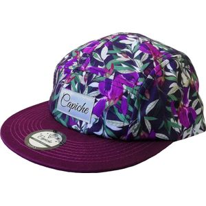 Capiche® 5-panel Cap – Purple Violet – Pet Heren – Sportcap – Baseball Cap – Paarse pet