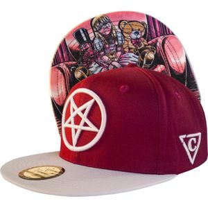 Capiche® Snapback – Cursed Dolls – Pet Heren – Sportcap – Baseball Cap – Rode pet