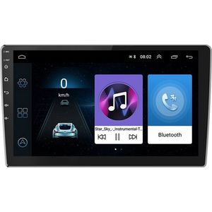TechU™ Autoradio T125 – 2 Din – 9.0 inch Touchscreen Monitor – FM radio – Bluetooth & Wifi – USB – SD – Handsfree bellen – GPS Navigatie – Android 9.1