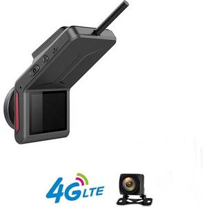 TechU™ Dashcam Voor en Achter Camera – M13 Zwart – Dashboardcamera – 2"" Scherm – Full HD 1080P – GPS – Wifi – 150° Wijdhoeklens – Nachtvisie – Loop recording – Bewegingssensor – G-sensor – Parkeermodus – Incl. Achteruitrijcamera