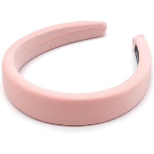 Haarband Effen - Hoofdband - 3 cm - Roze