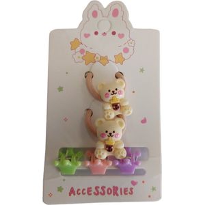 Haarklem met Steentjes - Haarclip - Set 2 Stuks