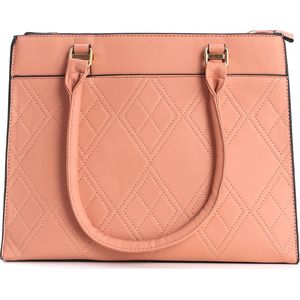 Tas Dames - PU Kunstleer - 35x30x11 cm - Roze