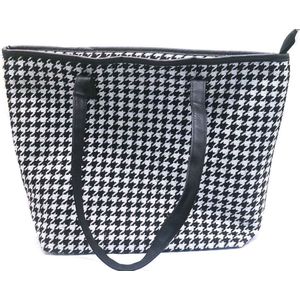 Tas Dames - Shopper - 41x31x13,5 cm - Grijs en Zwart