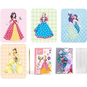 DIY Dress Making Kit - Prinsessenjurk - Complete Set - 4 Modellen - Pakket 2