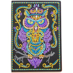 Diamond painting notebook- Notitieboek - A5- Diamond painting - Ronde steentjes