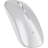 Trendfield Draadloze Muis - Oplaadbaar - Bluetooth - Ergonomisch - Zilver