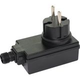 Transformator - 24W - Plug-in - Kunststof - Spatwaterdicht