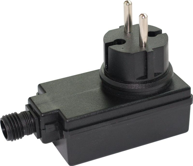 Transformator - 24W - Plug-in - Kunststof - Spatwaterdicht