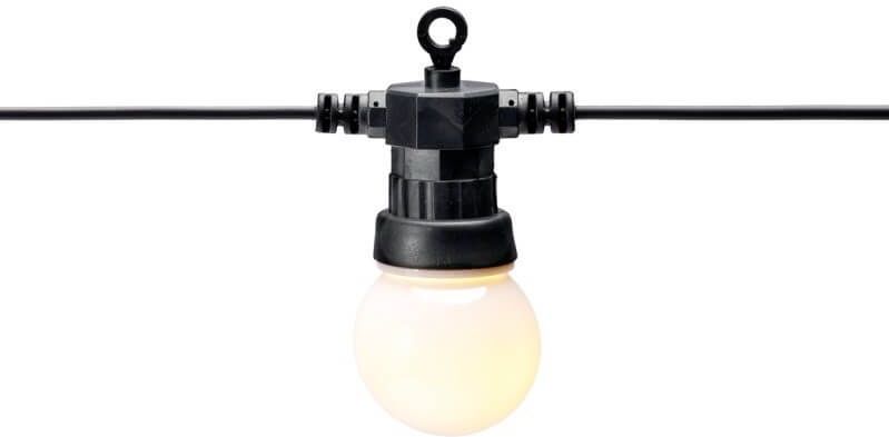 Garden Lights: Partylights Lichtsnoer 12 Volt - Zwart