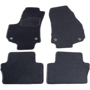 Automatten op maat - zwart stof - geschikt voor Opel Zafira 2005-2011 5-zits