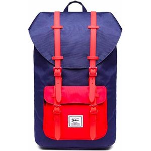 Yulo Backpack Rugzak - Offroad - Geschikt voor max 15.6 inch Laptops - Blauw/Rood