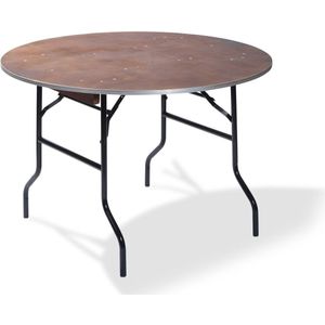 Bankettafel/klaptafel hout rond Ø 152 cm, 20152 - 8719979471965