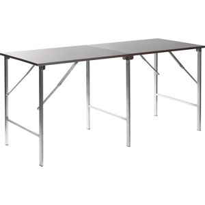 Veba - Opvouwbare Werktafel - RVS - 200x800x(h)900