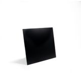X Cross Terrastafel grijs frame + Zwart HPL 70x70 cm - 8719979476953