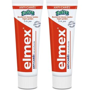 Elmex Junior (5-12jr) Kindertandpasta gel tandverzorging met Aminfluoride