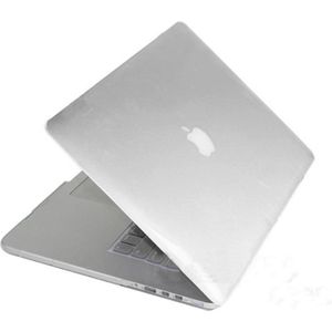 Macbook case van By Qubix - Transparant (clear) - Pro 13 inch RETINA - Alleen geschikt voor de MacBook Pro Retina 13 inch (Model nummer: A1425 / A1502) - Hoge kwaliteit macbook cover!