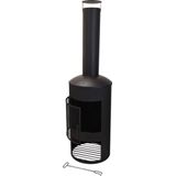 ProGarden Outdoor-Ofen Metall 158 cm
