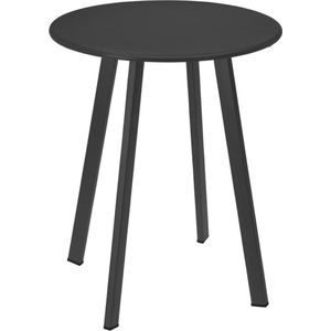 ProGarden - Bijzettafel - 40x49 - cm - mat - donkergrijs