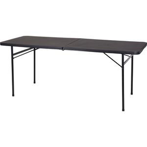 Redcliffs Campingtafel 182 X 68 Cm Staal Donkergrijs