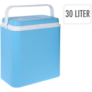 Koelbox - 30L - Excellent - Blauw/wit