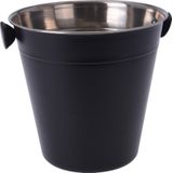 Excellent - Cocktail-Set aus Edelstahl, 4-teilig, schwarz