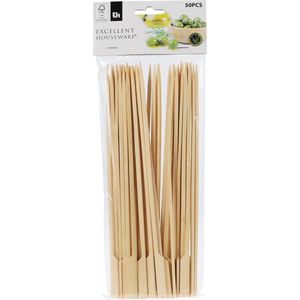 Excellent Houseware Satestokjes bamboe 50-delig