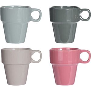 Bekerset 4-delig 180ml