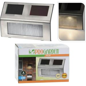 Solar wandlamp | PerfectLED | 4 stuks (Led, Schemersensor, 5 lm)