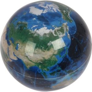 Trust-Globe flottant Maglev en forme de C - Globe terrestre avec carte