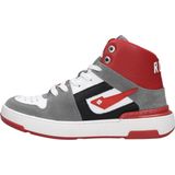 Red Rag - 13611 - Sneakers - Grijs - Leer/Nubuck - Rubber Zool