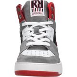 Red Rag - 13611 - Sneakers - Grijs - Leer/Nubuck - Rubber Zool