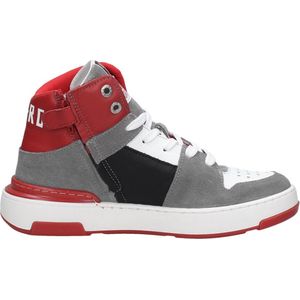 Red Rag - 13611 - Sneakers - Grijs - Leer/Nubuck - Rubber Zool
