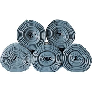 Afvalzak BONTON, 70 l, VE = 300 stuks, l x b = 1020 x 580 mm, grijs, 15 rollen, 20 stuks/rol