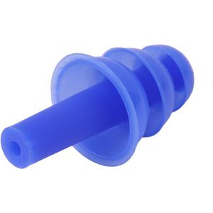 Oordoppen 2 paar - Slaap Doppen - Blauw siliconen