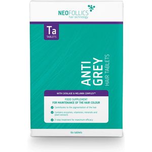 Neofollics - Anti-Grey Hair Tablets - Voedingssupplement - 60 Stuks