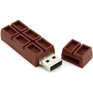 Ulticool USB stick chocolade 16GB - Cadeau Idee voor Mama Moeder Vrouw Cadeautje Populair - Cadeauset Geschenkset Pakket