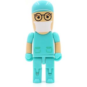 Ulticool USB stick Dokter 8 GB - verpleegkundige cadeau - verpleegster geneeskunde nurse anatomie zuster zorg ziekenhuis beterschap - grappige gadgets