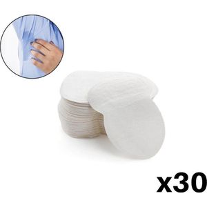 Anti Transpirant Zweet Pads - 30 Stuks - Perfecte Oplossing Tegen Okselzweet - Premium Okselpads - Katoen - Tegen Zweetvlekken - Overmatig Zweten