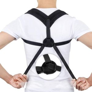 HQ Rugbrace/Schouderbrace - Houding Correctie Brace - Postuur Verbeteraar - One Size - Voorkomt en v