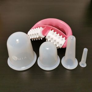 SIMIA - Premium Kwaliteit Cupping Set - 5-Delig - Siliconen - Anti Cellulitis Massage - Vacuüm Massage Therapie